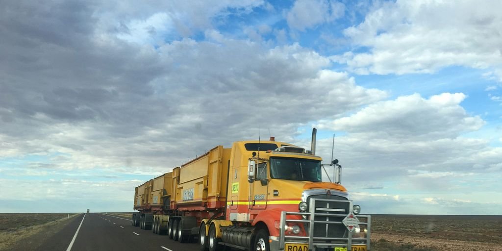 truck on highway during daytime